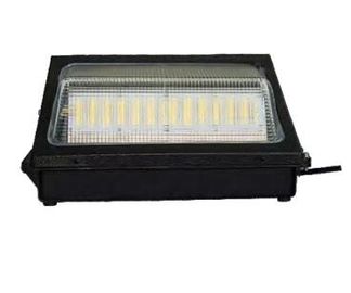 LED Wall Pack Aluminum Led Housing 40W / 60W / 90W / 120W In Black Powder Coating