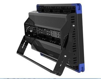 Cold Forging Heat Dissipation Commercial Exterior LED Lights / LED Stadium Light 200W To 1500W In Black