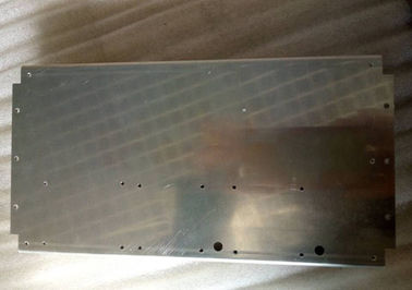 Custom Metal Stamping Parts Silver Anodize Aluminum Driver Box With Polishing surface