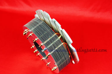 Custom Aluminum Fin Copper Pipe Heat Sink For Flood Light / Stage Lamp