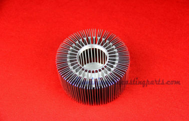 Precision Round 15W Aluminum Extrusion Heat Sink For LED Lamp