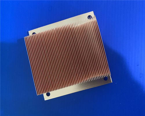 Customized Liquid Metal Heat Sink , ISO9001 80 Gram Skived Heat Sinks