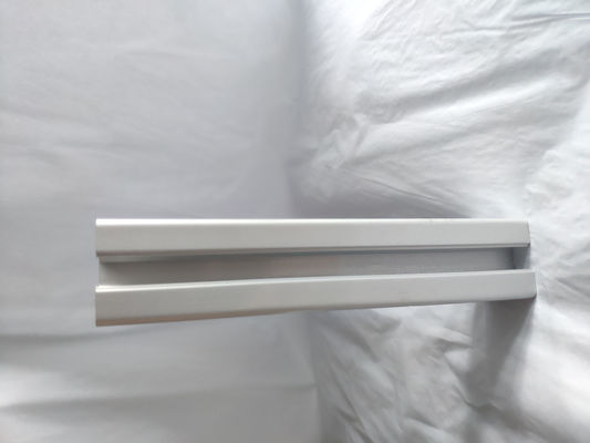 Custom Extruded Aluminum Profile , Black Silver Blue Anodized Extruded Aluminum Profile