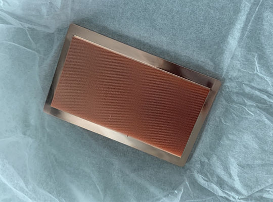 Skiving Fin IGBT Cold Plate Heat Sink Extruded Aluminum Material