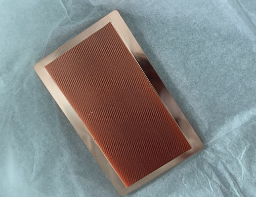 Skiving Fin IGBT Cold Plate Heat Sink Extruded Aluminum Material