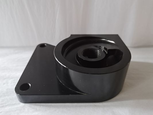 Black Anodized Cnc Machining Milling Parts , Stamping Cnc Milling Components