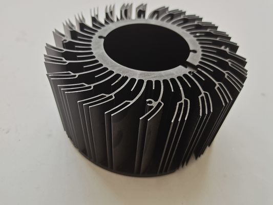 Blow Molding Car Heat Sink , Round OEM ODM Die Cast Heat Sink