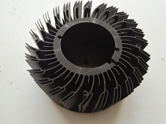 Blow Molding Car Heat Sink , Round OEM ODM Die Cast Heat Sink