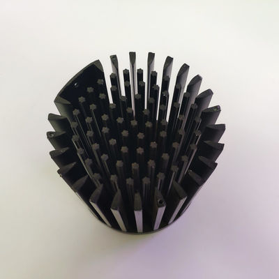 Custom Extruded Aluminum Cold Forging Heat Sink for LED Anodized Cold Forging Metal Big Heat Sink
