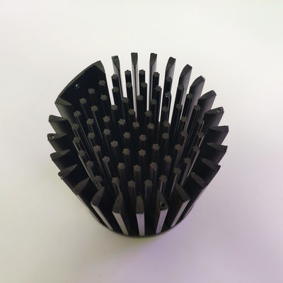 Custom Extruded Aluminum Cold Forging Heat Sink for LED Anodized Cold Forging Metal Big Heat Sink