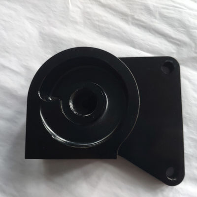 OEM CNC Machined Turning Aluminum Black Anodized Parts