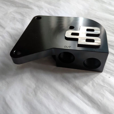 OEM CNC Machined Turning Aluminum Black Anodized Parts