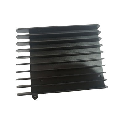 Aluminum CNC Black Heatsink , Zinc Plating Cpu Heat Sink Compound