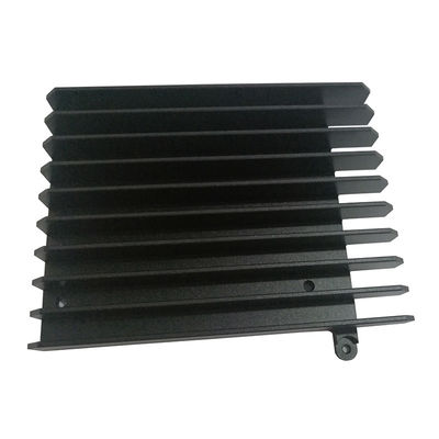 Aluminum CNC Black Heatsink , Zinc Plating Cpu Heat Sink Compound