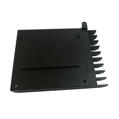 Aluminum CNC Black Heatsink , Zinc Plating Cpu Heat Sink Compound