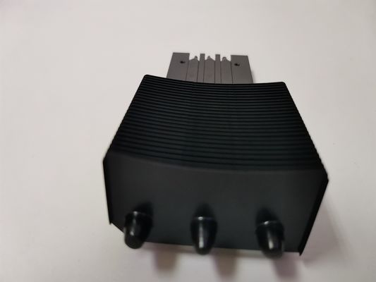 Black Alu T1 Extruded Aluminum Heatsink Cooling Fan Chromate Conversion