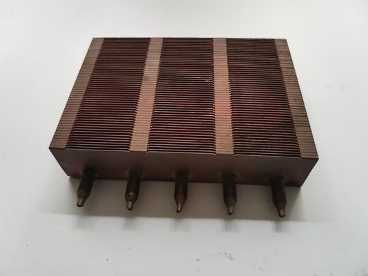 Tin Plated Cooler Electronic Heat Sink , Alloy 6063 Laptop Cpu Heatsink