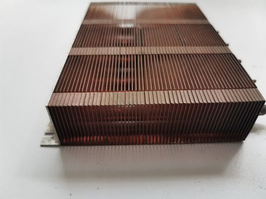 Tin Plated Cooler Electronic Heat Sink , Alloy 6063 Laptop Cpu Heatsink