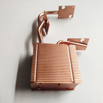 Rectangular Microchannel Heat Sink , CPU Stamping Heat Pipe Heat Sink