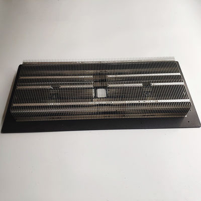 High Power Radiator Extruded Aluminum Heatsink Anodized 150gram Weight