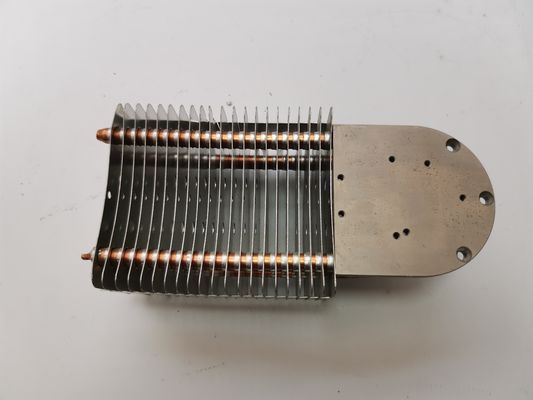 Water Cooled Extruded Aluminum Heatsink Anodizing Customized Shape