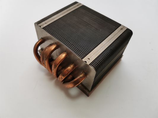 Extruded Aluminum Heat Sink , Crown Frame T6 Processor Heatsink