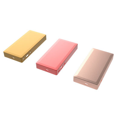 Customized Square Infinite Charger Shell Surface Anode And CNC Milling Aluminium Machining