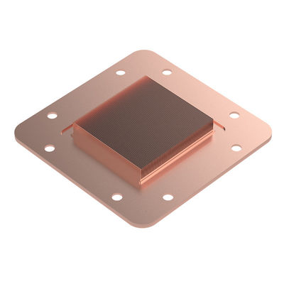 Customized Copper Fin Heatsink OEM Skiving With Passiviation