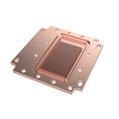 CNC Machining Copper Skiving Fin Heatsink For Water Cooling