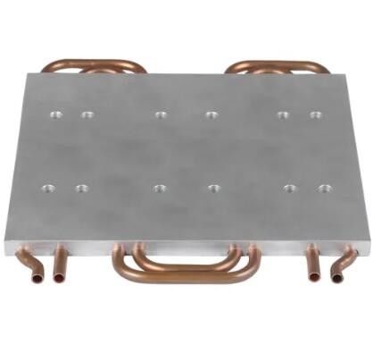 Custom Deep-Buried Copper Pipe Water Cold Plate for New Energy Equipment