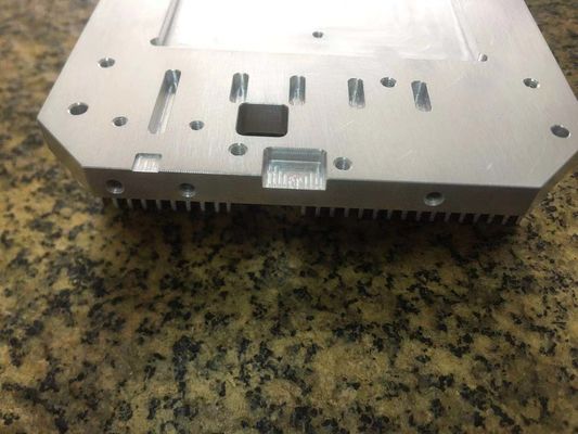 SGS 120mm 6063 Extruded Aluminum Heatsink CNC Machining Parts