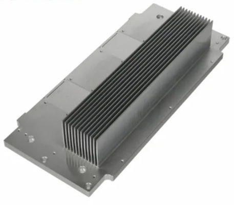 Aluminum Water Liquid Cooling Plate , 290*130*55mm Igbt Heat Sink