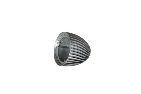 LF OEM Aluminium Die Castings , LED Housing Round Extruded Aluminum Heatsink