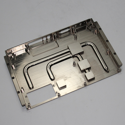 FM OEM Customized Copper Pipe Heat Sink With Nickel Plating