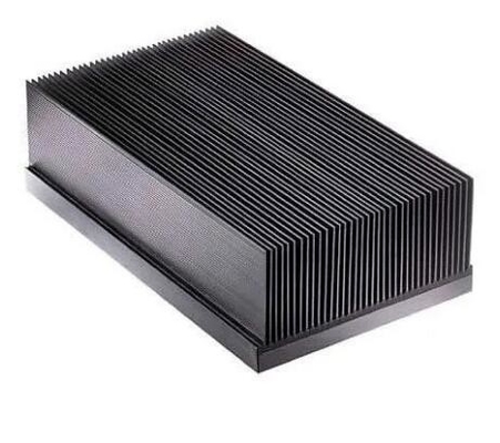 Customized OEM Aluminum Folded Bonded Fin Heatsink Fold and Bond Cooler