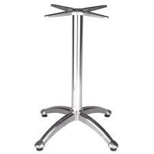 High Polished Aluminium Die Castings Alloy Table Base For Furniture Part