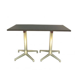 High Polished Aluminium Die Castings Alloy Table Base For Furniture Part