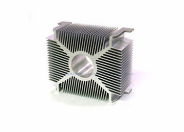 6061 Aluminum Extrusion Heat Sink Assembling T5 / T6 With Mill Finish