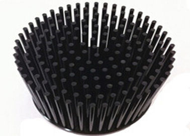 Alloy Round Black Aluminum Heat Sinks For Electronics / LED Light