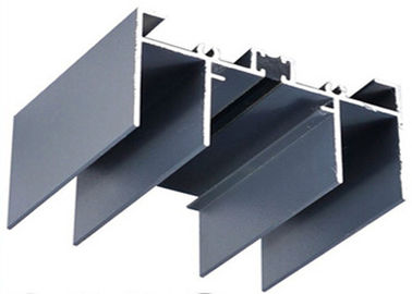 Alloy Square Aluminum Extrusions T5 / T6 With 6061 / 6063 Grade