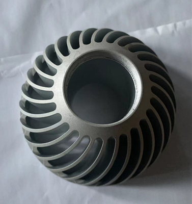 Forging Die Casting Heat sink , Trumpet / Horn Shape Light LED Heat sink