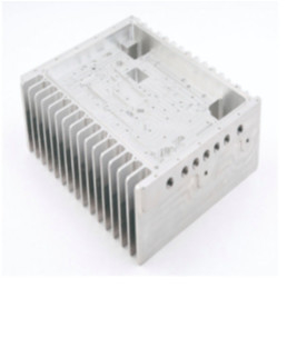 Aluminum Profile 6063 T5 Inverter Heat Sink 0.01mm With Special Shape